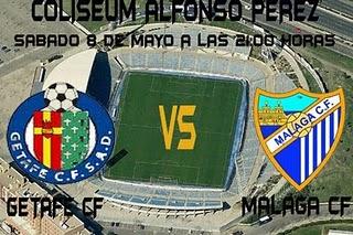 GETAFE CF vs MALAGA CF GETAFE CF vs MALAGA CF