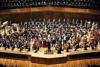 Interpretó la Orquesta Sinfónica Juvenil Carlos Chávez la Sinfonía no. 8 de los Mil de Mahler