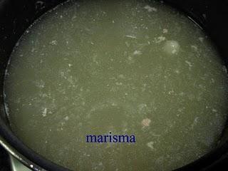 Sopa de cocido con picadillo Sopa de cocido con picadillo