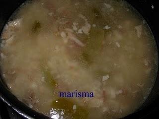 Sopa de cocido con picadillo Sopa de cocido con picadillo