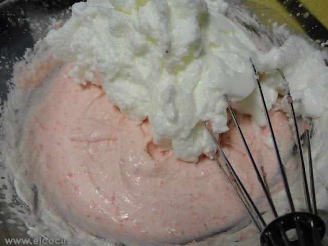 Tarta de yogur y fresas Tarta de yogur y fresas
