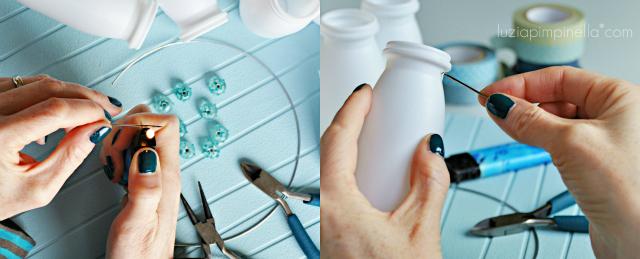 Diy: Washitape + botecitos=mini jarrones Diy: Washitape + botecitos=mini jarrones