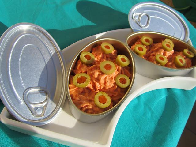 Paté de pimientos del piquillo y de atún y anchoas Paté de pimientos del piquillo y de atún y anchoas