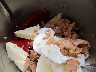 Paté de pimientos del piquillo y de atún y anchoas Paté de pimientos del piquillo y de atún y anchoas