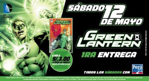 Desde este sábado 12, Green Lantern: Secret Origins  con Perú21