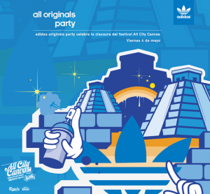 Adidas Originals y D’ a d-veras te regalan entradas para la fiesta de All City Canvas