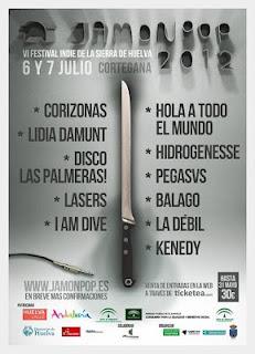 Hola A Todo El Mundo e Hidrogenesse Estarán en el Jamonpop 2012 Hola A Todo El Mundo e Hidrogenesse Estarán en el Jamonpop 2012