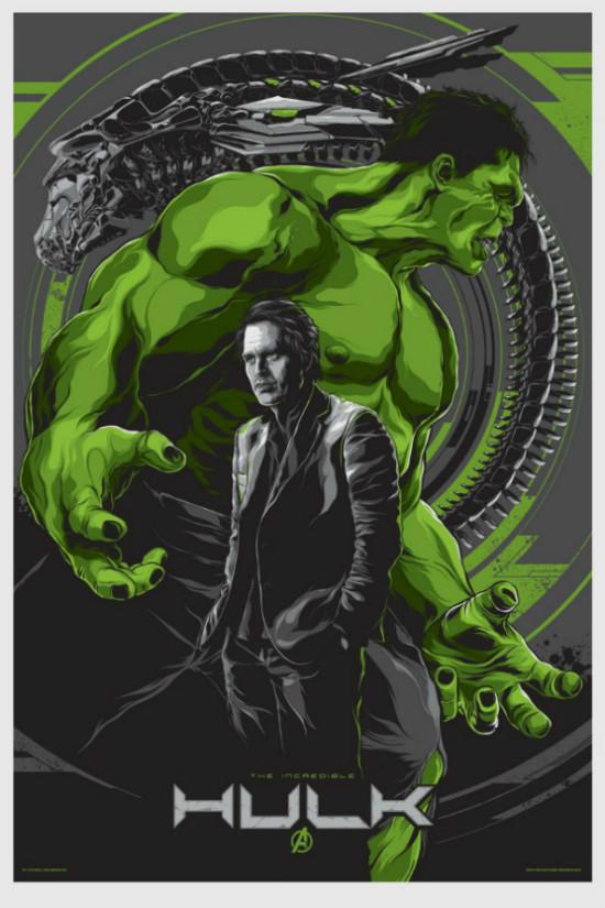 hulk-mondo-poster-avengers Espléndidos carteles Mondo dedicados a ‘Los Vengadores’