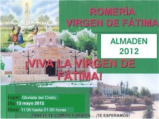 Romería Virgen de Fátima 2012 en Almadén