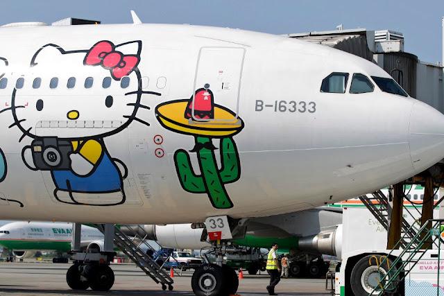 Hello Kitty llegó al cielo
