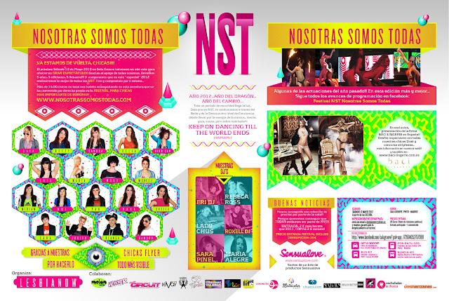 'NST 2012' Lo mejor del ocio para mujeres LGTB 'NST 2012' Lo mejor del ocio para mujeres LGTB