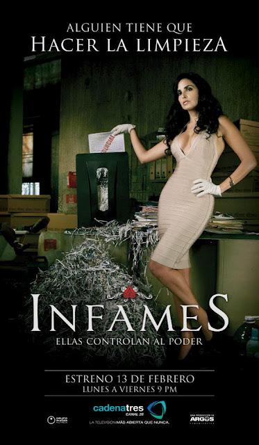 Recomendación, la serie: Infames (ellas controlan en poder) Recomendación, la serie: Infames (ellas controlan en poder)