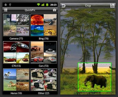 ANDROID. QuickPic, completo visualizador de imágenes quickpic interfaz