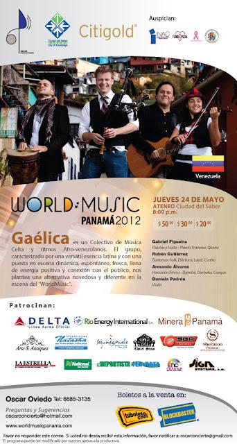 GAÉLICA EN PANAMÁ GAÉLICA EN PANAMÁ