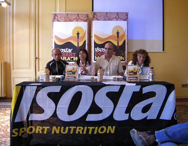 Presentación en Barcelona del IDM - Isostar Desert Marathon - El peor momento, el peor lugar...