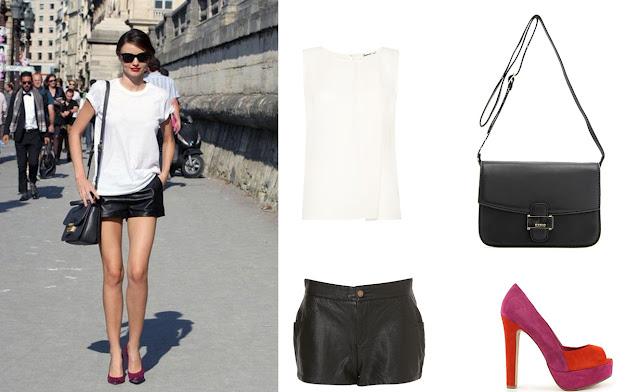 Summer time: Leather Shorts!