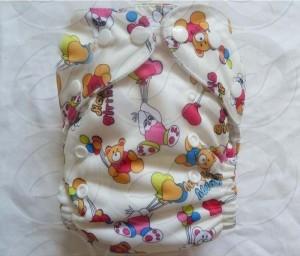 pañal de tela Ositos