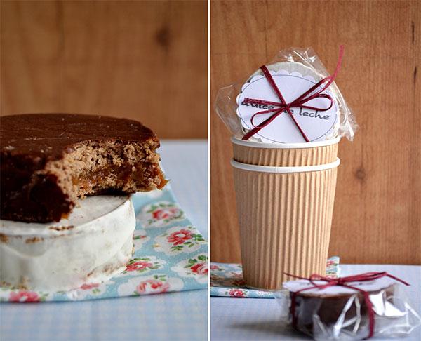 blanco y negro, dulce de leche y chocolate…alfajores argentinos