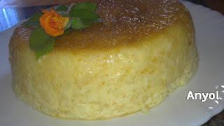 Flan de arroz con leche, al microondas Flan de arroz con leche, al microondas
