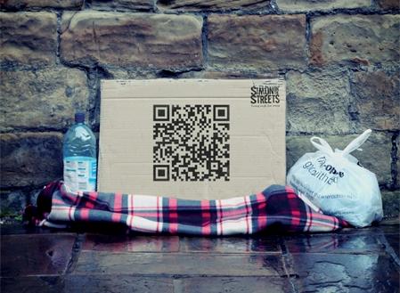 QR codes on cardboard? That’s one way to raise money for a UK...