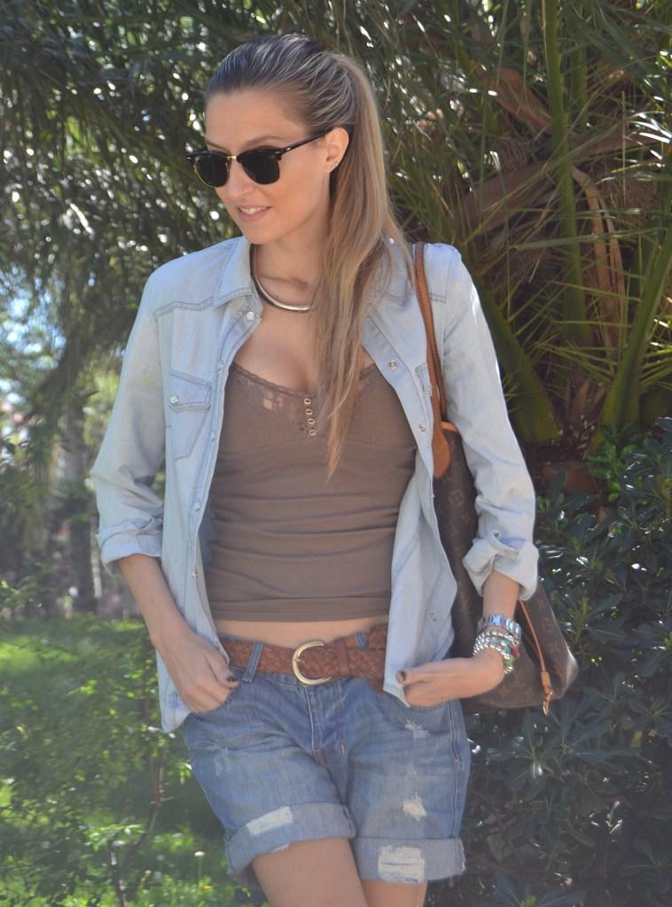 Boyfriend shorts and denim Boyfriend shorts and denim