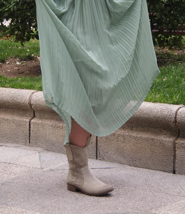 falda verde plisada falda verde plisada