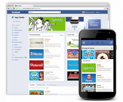Facebook lanza su propia tienda de aplicaciones Facebook lanza su propia tienda de aplicaciones