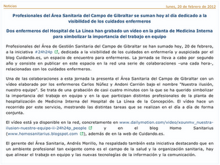 DOS ENFERMEROS, SÓLO PARTE DEL EQUIPO. DOS ENFERMEROS, SÓLO PARTE DEL EQUIPO.
