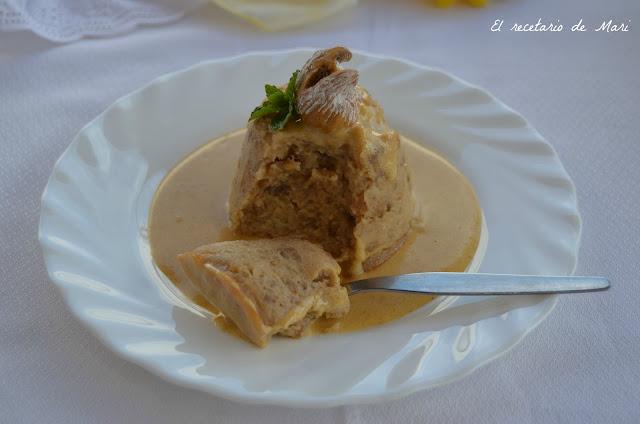 FLAN DE HIGOS CON CREMA DE GOFIO