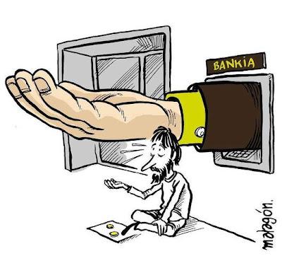 Bankia es asistida artificialmente, mientras sigue creciendo la generación perdida y Sol revienta en plena noche. Bankia es asistida artificialmente, mientras sigue creciendo la generación perdida y Sol revienta en plena noche.