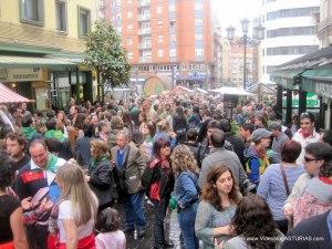 Preba Sidra Oviedo 2012: calle Gascona Preba Sidra Oviedo 2012: calle Gascona