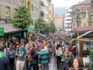 Preba Sidra Oviedo 2012: calle Gascona Preba Sidra Oviedo 2012: calle Gascona