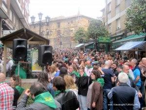 Preba Sidra Oviedo 2012: calle Gascona Preba Sidra Oviedo 2012: calle Gascona