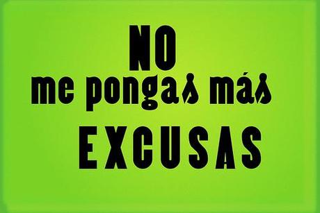 excusas ¿Qué es lo que te detiene? 4 falsos obstáculos que detienen tu progreso