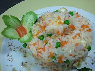 Receta de arroz tres delicias
