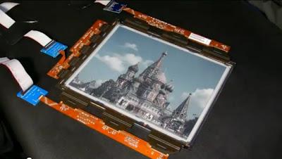 Nueva pantalla a color y flexible de Plastic Logic Nueva pantalla a color y flexible de Plastic Logic