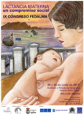 cartel-congreso-fedalma IX Congreso FEDALMA - Lactancia Materna un compromiso social