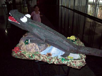 Reciclar con Arte, esa fué la exposición que se presento hoy en el Ecomuseo Caroní (Venezuela) Reciclar con Arte, esa fué la exposición que se presento hoy en el Ecomuseo Caroní (Venezuela)