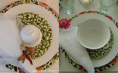 Una misma vajilla, dos decoraciones de mesa diferentes Una misma vajilla, dos decoraciones de mesa diferentes