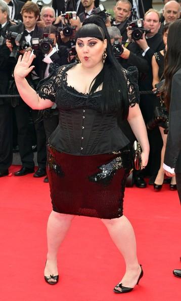 Beth Ditto attends the premiere of 