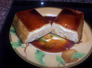 Pudin de plátano Pudin de plátano