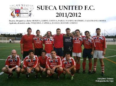 SUECA UNITED F.C. (240 JUGADOS, UNO GANADO) SUECA UNITED F.C. (240 JUGADOS, UNO GANADO)