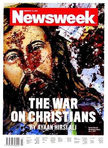 La “guerra musulmana contra los cristianos”, en Newsweek