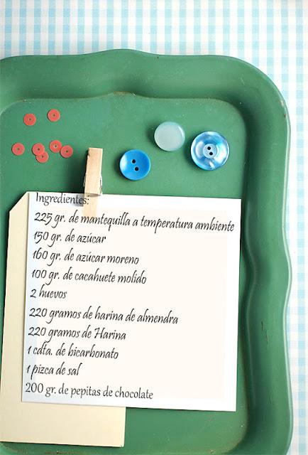 Cookies de cacahuetes y almendras Cookies de cacahuetes y almendras