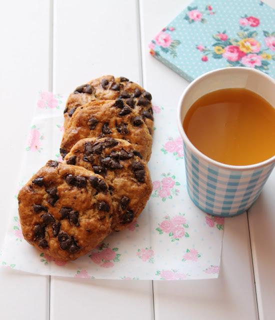 Cookies de cacahuetes y almendras Cookies de cacahuetes y almendras