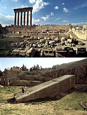 La Terraza de Baalbek, un misterio sin resolver La Terraza de Baalbek, un misterio sin resolver