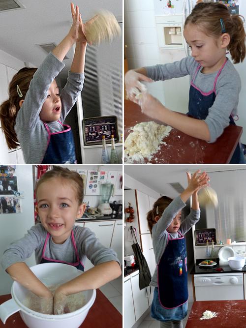 amasando | pan casero amasando | pan casero