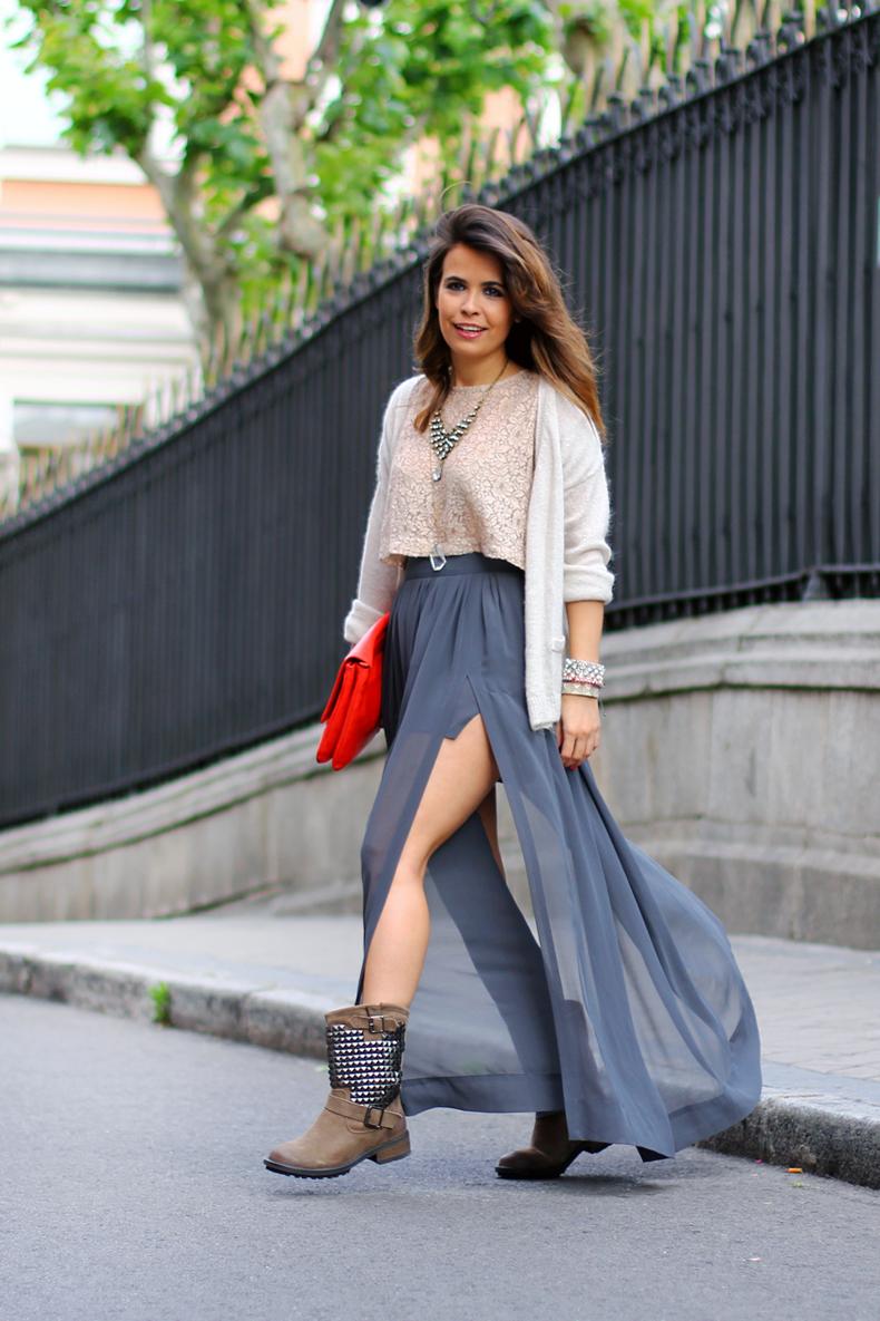 Studded Boots collagevintage