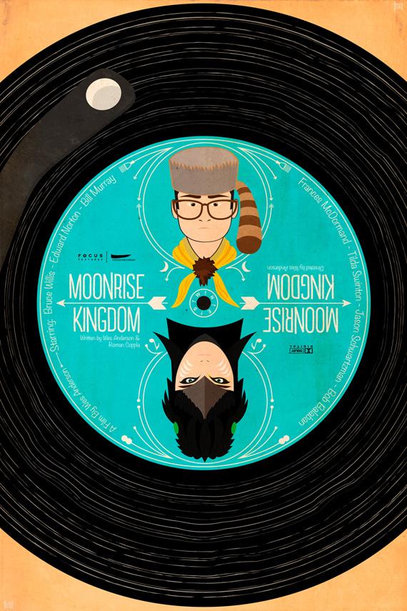 Los pósters alternativos de 'Moonrise Kingdom'
