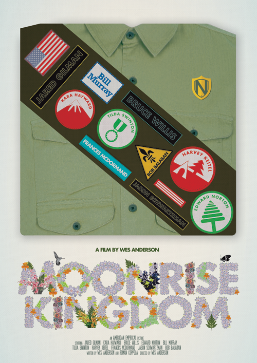 Los pósters alternativos de 'Moonrise Kingdom'